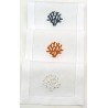 Cocktail napkin coral